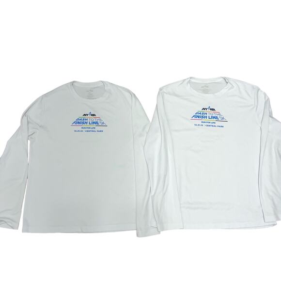 NYRR Dash to the Finish Line 2015 Marathon Long Sleeve Top | Size: Medium Unisex - Picture 1 of 10